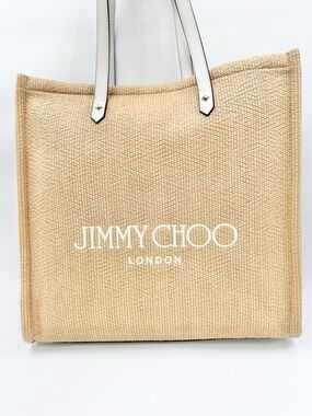 Jimmy Choo Rhea Logo Tote